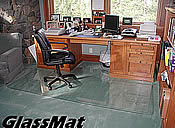 Custom Home Office Chair with Lip