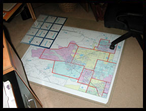 Clear Chair Mats for Maps 